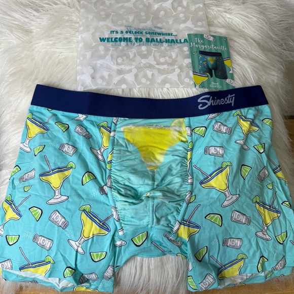 Shinesty The Margaritaville Men’s Ball Pouch Boxer Briefs With Ball Hammock XL - Picture 1 of 5
